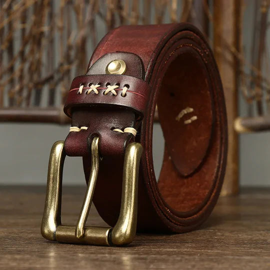 EMMERICH - GÜRTEL AUS LEDER MIT METALLSCHNALLE
