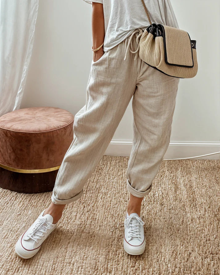 ARDITA - ELEGANTE LEINENMIX-HOSE