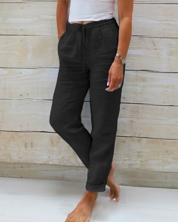 AURELIA - WEITE LEINENHOSE