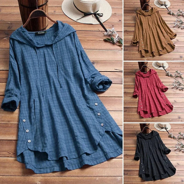MELITTA - TUNIKA-SWEATSHIRT MIT KAPUZE