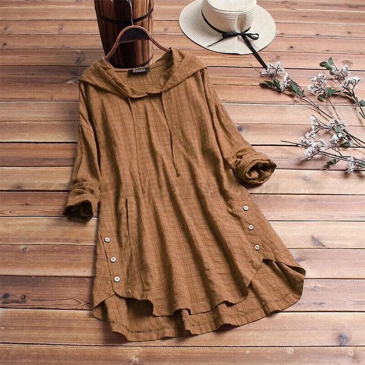 MELITTA - TUNIKA-SWEATSHIRT MIT KAPUZE