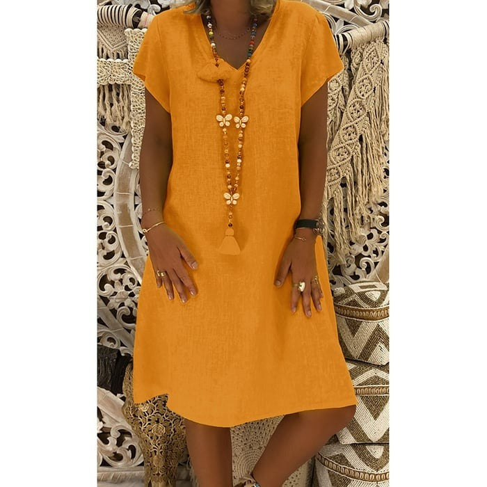 KATHLEEN - LOCKERES UND FRISCHES LEINENKLEID