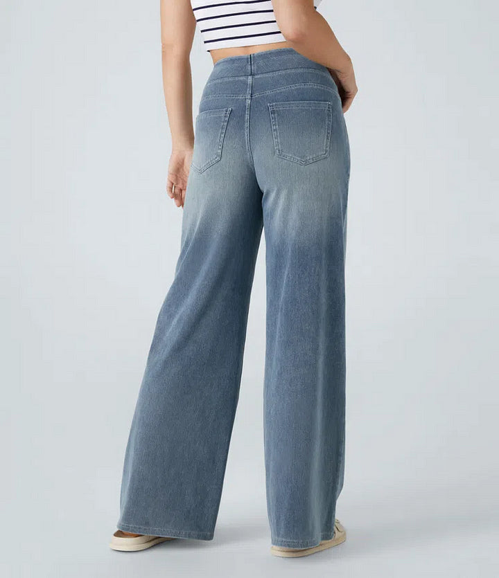 MECHTHILD - WEITE JEANS MIT ELASTISCHEM BUND