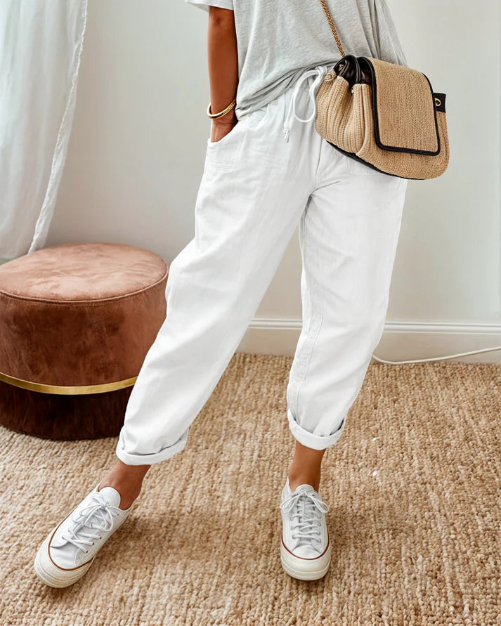 ARDITA - ELEGANTE LEINENMIX-HOSE