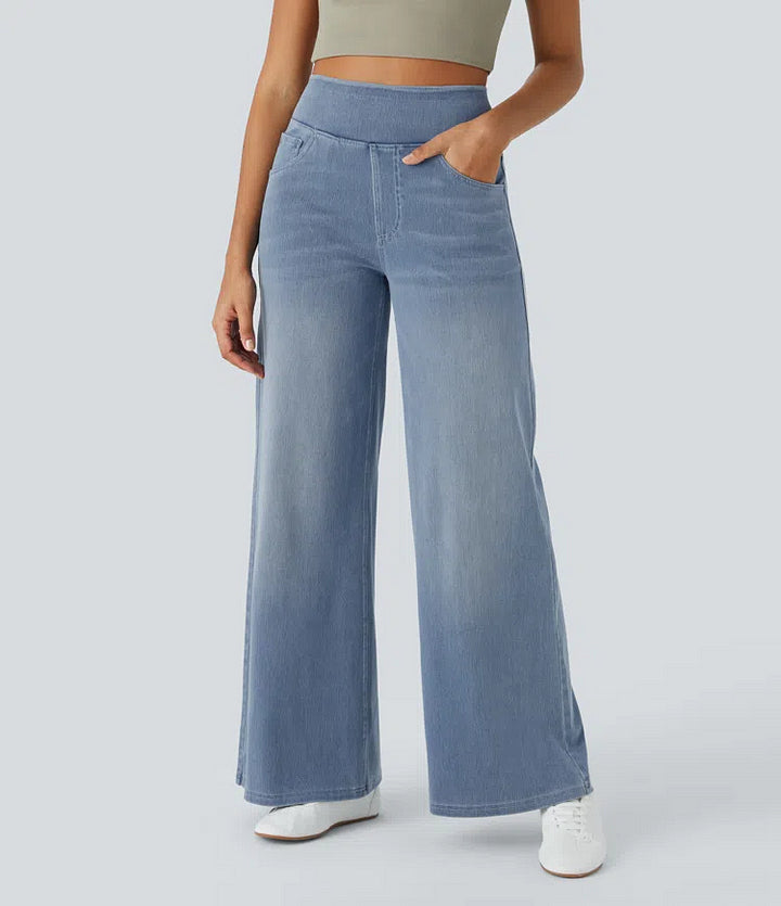 MECHTHILD - WEITE JEANS MIT ELASTISCHEM BUND