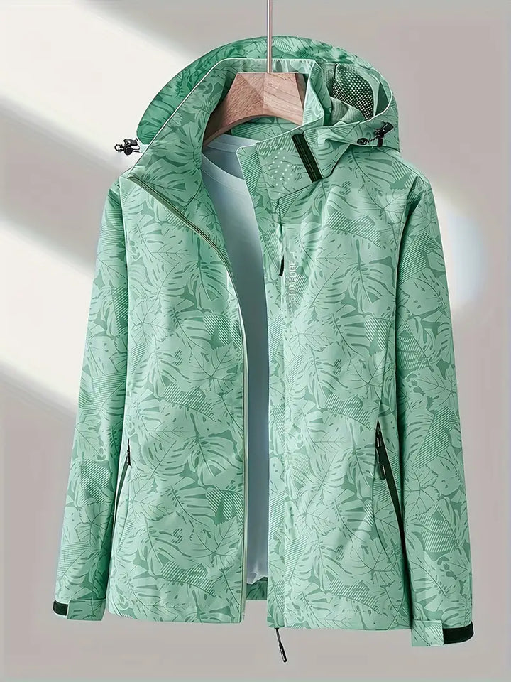 HEIKE - WASSERDICHTE JACKE MIT KAPUZE