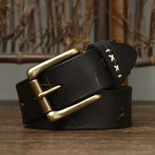 EMMERICH - GÜRTEL AUS LEDER MIT METALLSCHNALLE