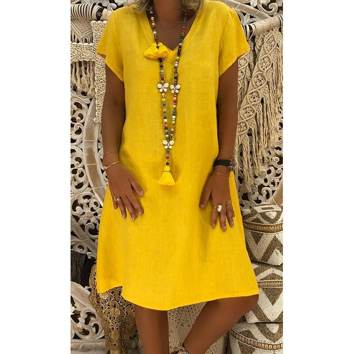 KATHLEEN - LOCKERES UND FRISCHES LEINENKLEID