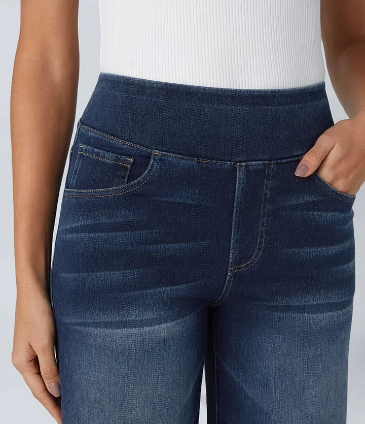 MECHTHILD - WEITE JEANS MIT ELASTISCHEM BUND