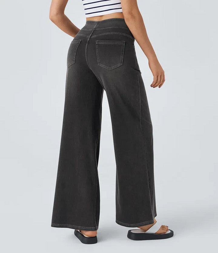 MECHTHILD - WEITE JEANS MIT ELASTISCHEM BUND