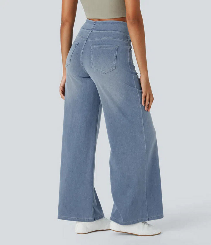 MECHTHILD - WEITE JEANS MIT ELASTISCHEM BUND