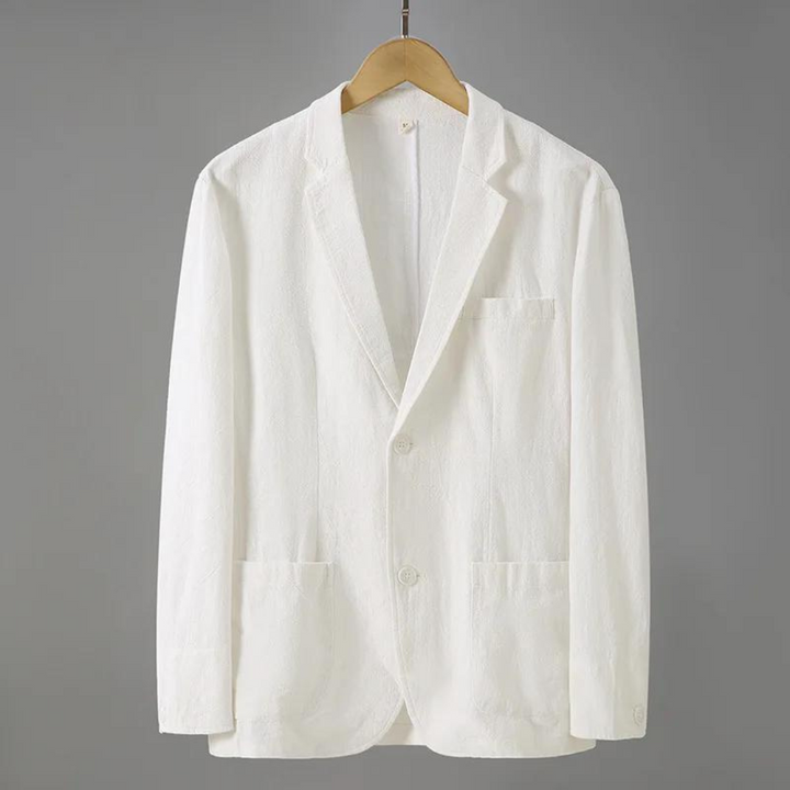 AYSEL - LEINENBLAZER MIT GERADER PASSFORM