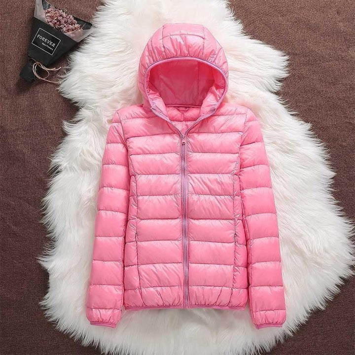 TEODORA - GESTEPPTE JACKE MIT KAPUZE