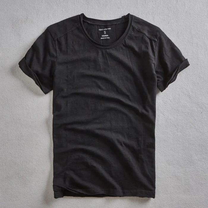 JEAN - VINTAGE-BAUMWOLL-T-SHIRT