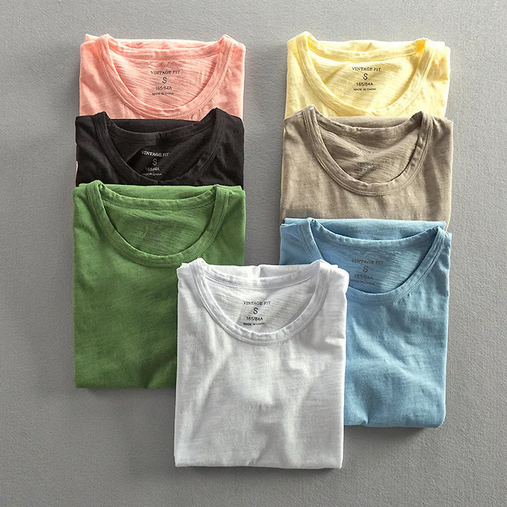 JEAN - VINTAGE-BAUMWOLL-T-SHIRT