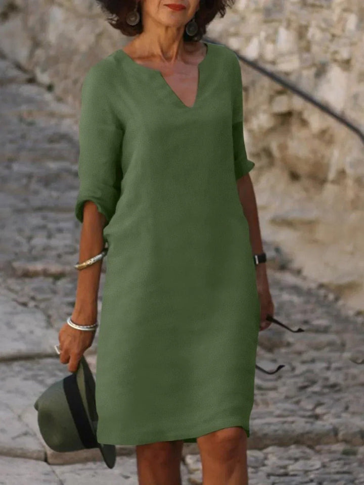 FELINE - GERADE GESCHNITTENES KLEID