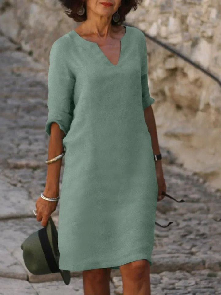 FELINE - GERADE GESCHNITTENES KLEID