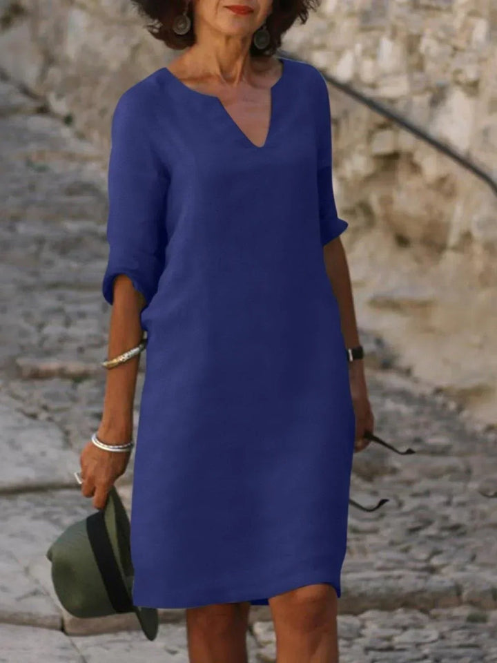 FELINE - GERADE GESCHNITTENES KLEID