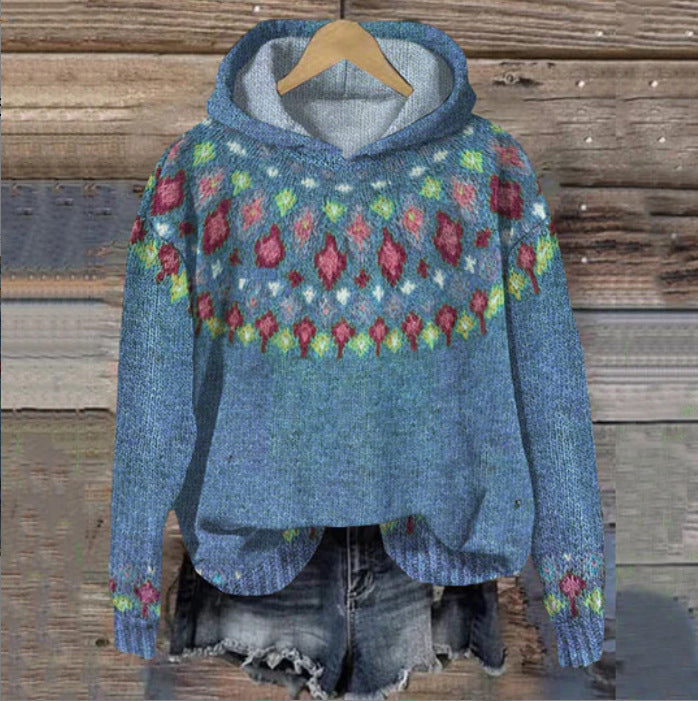 DAGNY - KUSCHELIGER KAPUZENPULLOVER