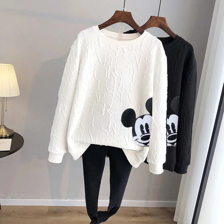 HILDA - SWEATER MIT GRAFISCHEN DETAILS