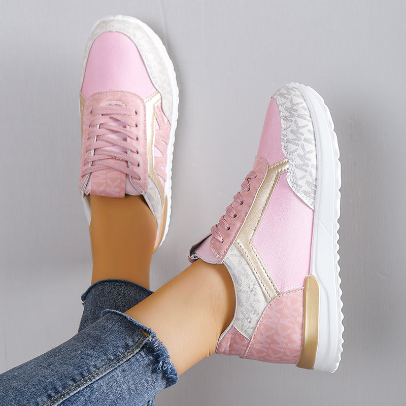 JANINA - SPORTSCHUHE MIT METALLISCHEN DETAILS