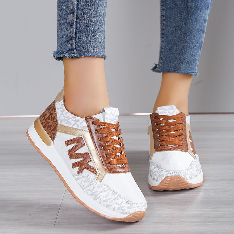 JANINA - SPORTSCHUHE MIT METALLISCHEN DETAILS