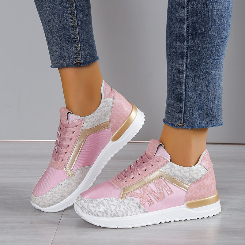 JANINA - SPORTSCHUHE MIT METALLISCHEN DETAILS