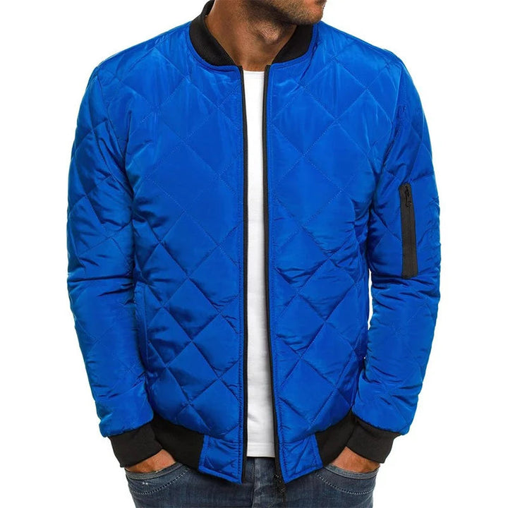 MATUS - BAUMWOLLJACKE MIT RAUTENMUSTER