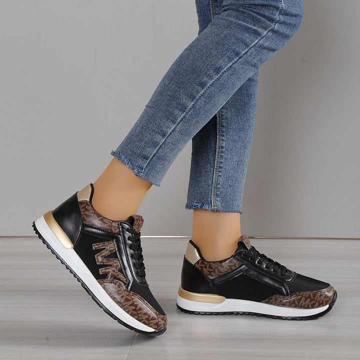 JANINA - SPORTSCHUHE MIT METALLISCHEN DETAILS