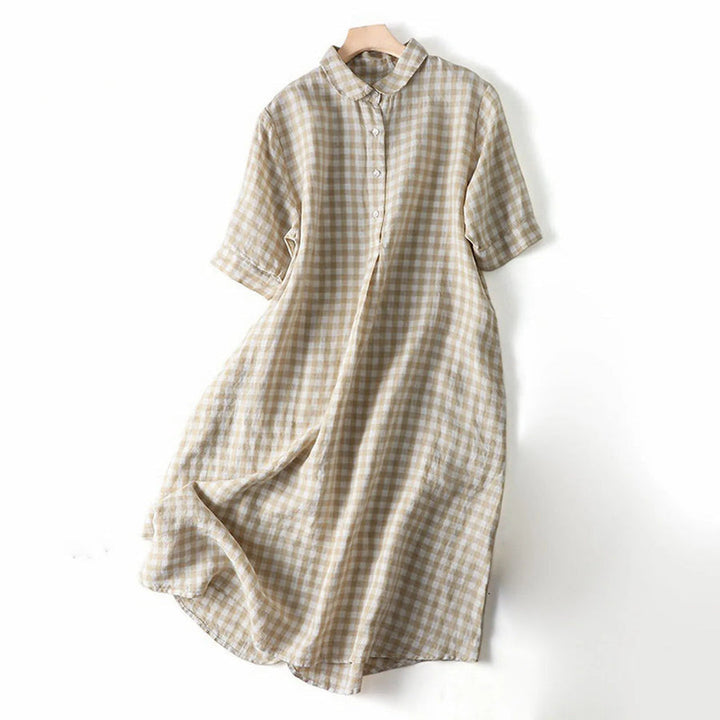 SELIN - LOCKERES MIDI-HEMDKLEID