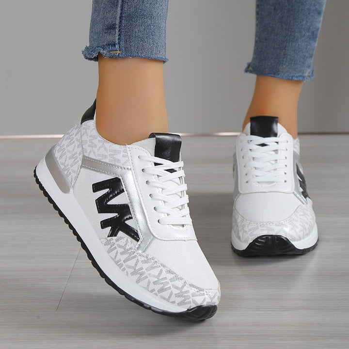 JANINA - SPORTSCHUHE MIT METALLISCHEN DETAILS