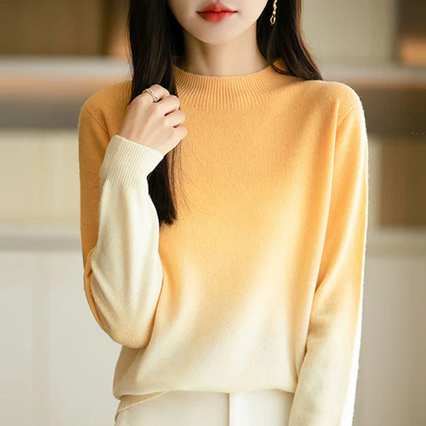 ZELDA - PULLOVER MIT OMBRÉ-EFFEKT