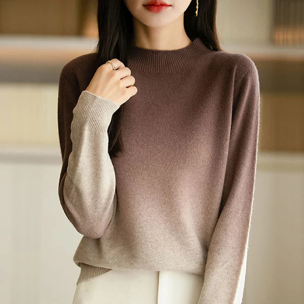 ZELDA - PULLOVER MIT OMBRÉ-EFFEKT