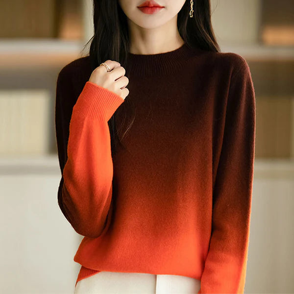 ZELDA - PULLOVER MIT OMBRÉ-EFFEKT