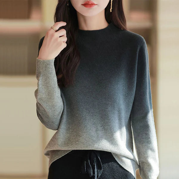ZELDA - PULLOVER MIT OMBRÉ-EFFEKT