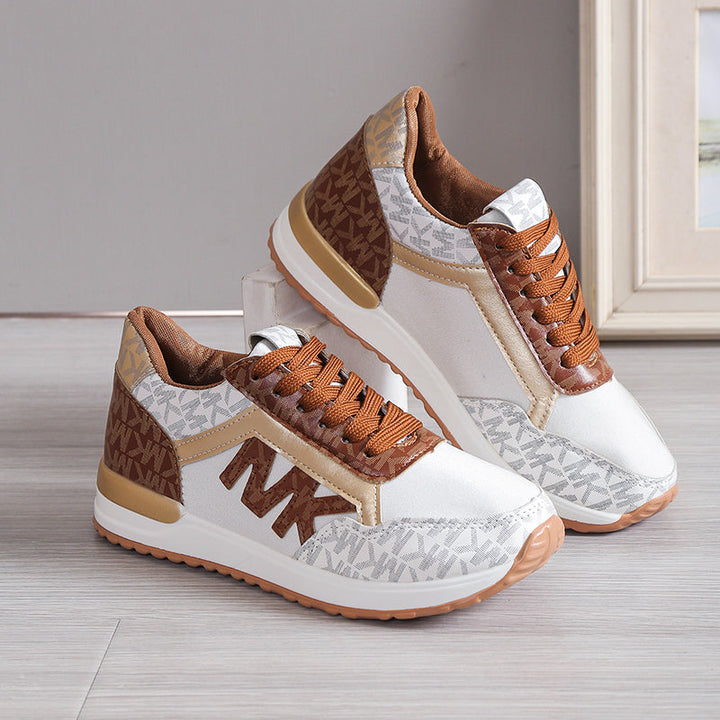 JANINA - SPORTSCHUHE MIT METALLISCHEN DETAILS