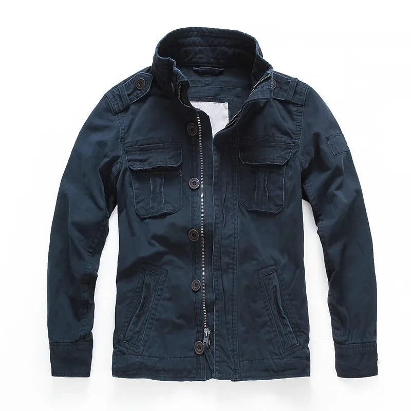 HENNING - CARGO-JACKE AUS BAUMWOLLE