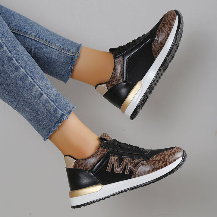 JANINA - SPORTSCHUHE MIT METALLISCHEN DETAILS