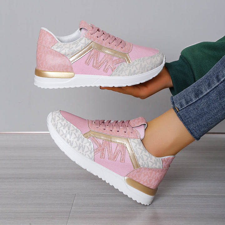 JANINA - SPORTSCHUHE MIT METALLISCHEN DETAILS
