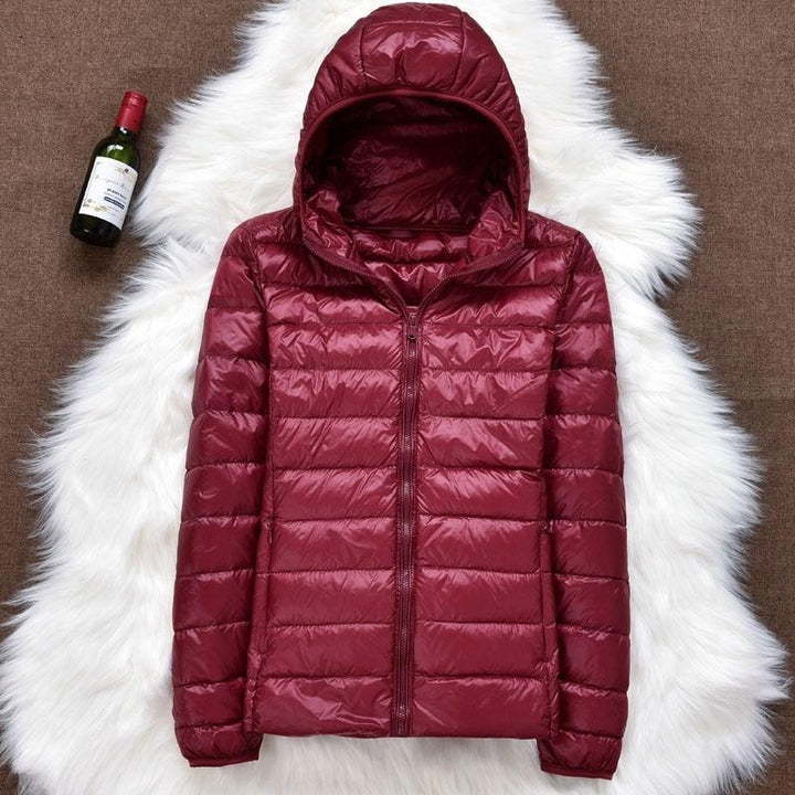 TEODORA - GESTEPPTE JACKE MIT KAPUZE