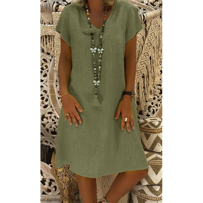 KATHLEEN - LOCKERES UND FRISCHES LEINENKLEID
