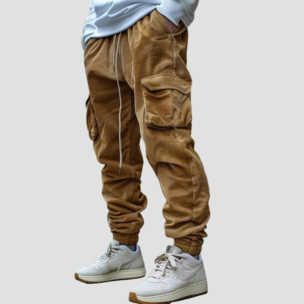 DIETER - LOCKERE CORD-CARGOHOSE