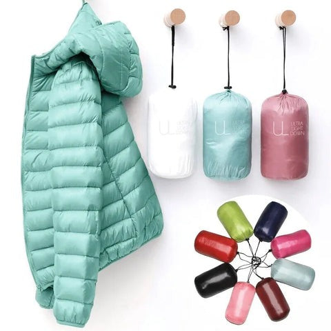 TEODORA - GESTEPPTE JACKE MIT KAPUZE