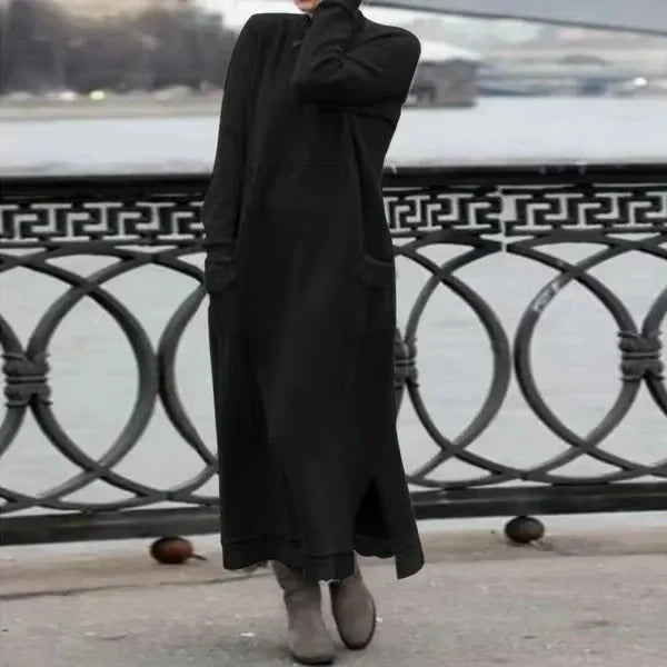 SVEA - LANGES STRICKKLEID IM LOCKEREN SCHNITT