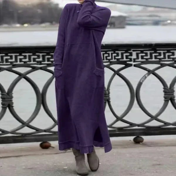 SVEA - LANGES STRICKKLEID IM LOCKEREN SCHNITT