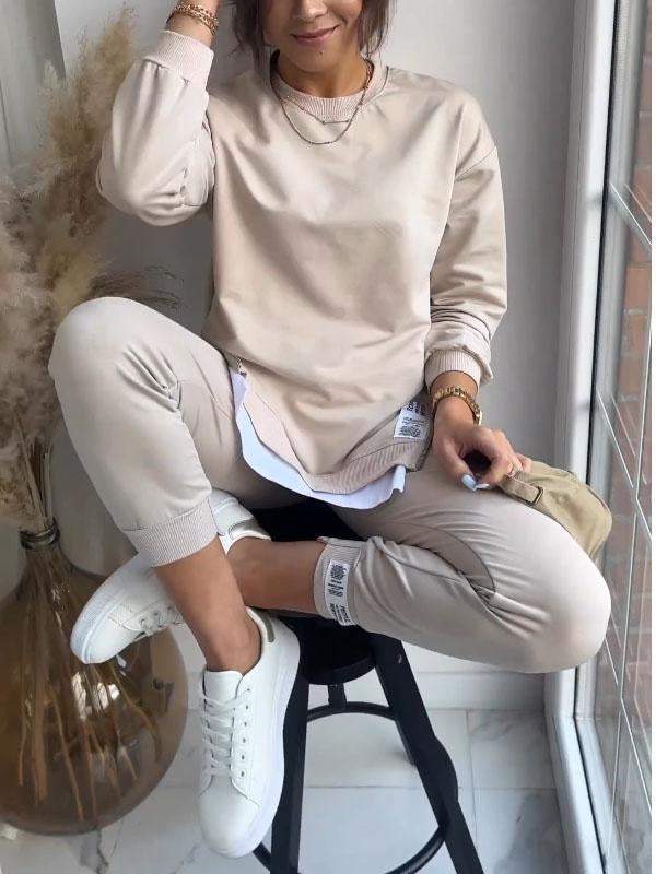 BELINDA - BAGGY SWEATSHIRT UND JOGGINGHOSE IM SET