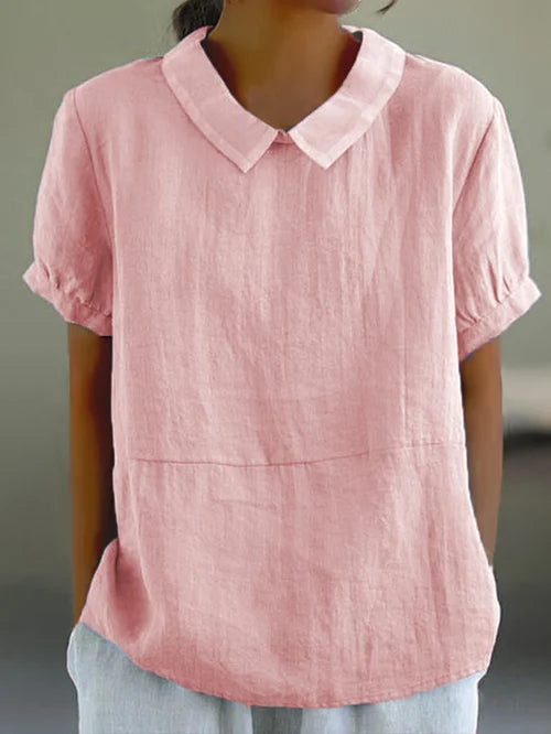 JASMINA - LOCKERE LEINENBLUSE