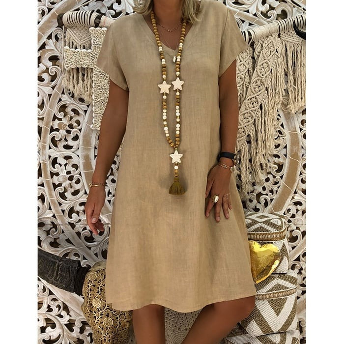 KATHLEEN - LOCKERES UND FRISCHES LEINENKLEID