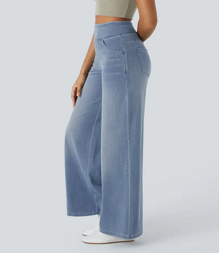 MECHTHILD - WEITE JEANS MIT ELASTISCHEM BUND