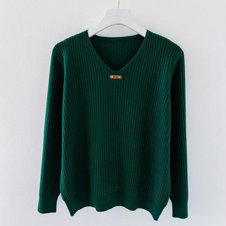 NADJA - ENG ANLIEGENDER RIPPSTRICKPULLOVER
